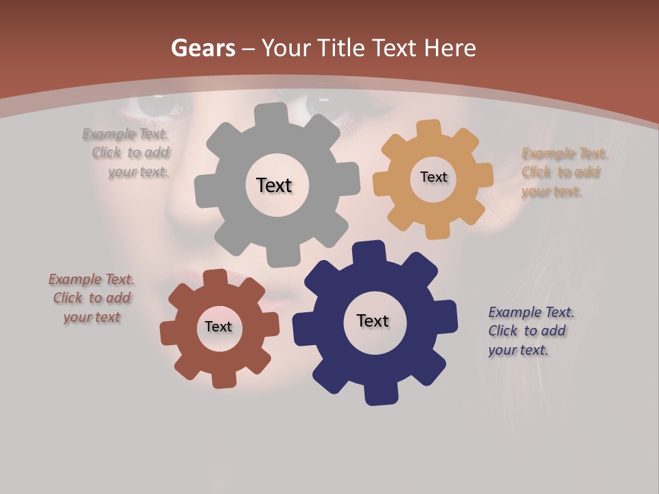 Glamorous Lovely Seductive PowerPoint Template