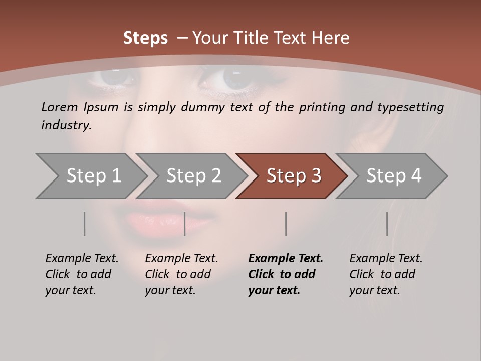 Glamorous Lovely Seductive PowerPoint Template