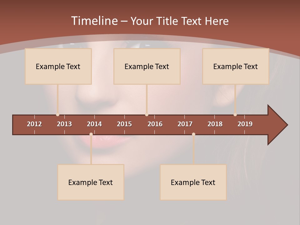 Glamorous Lovely Seductive PowerPoint Template