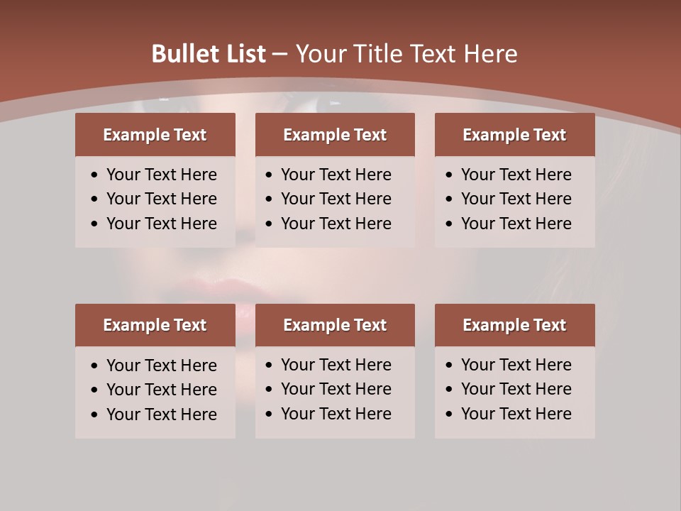 Glamorous Lovely Seductive PowerPoint Template