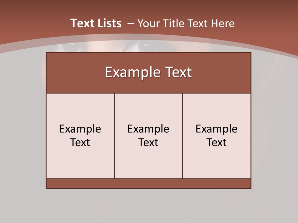Glamorous Lovely Seductive PowerPoint Template