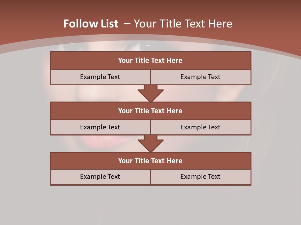 Glamorous Lovely Seductive PowerPoint Template