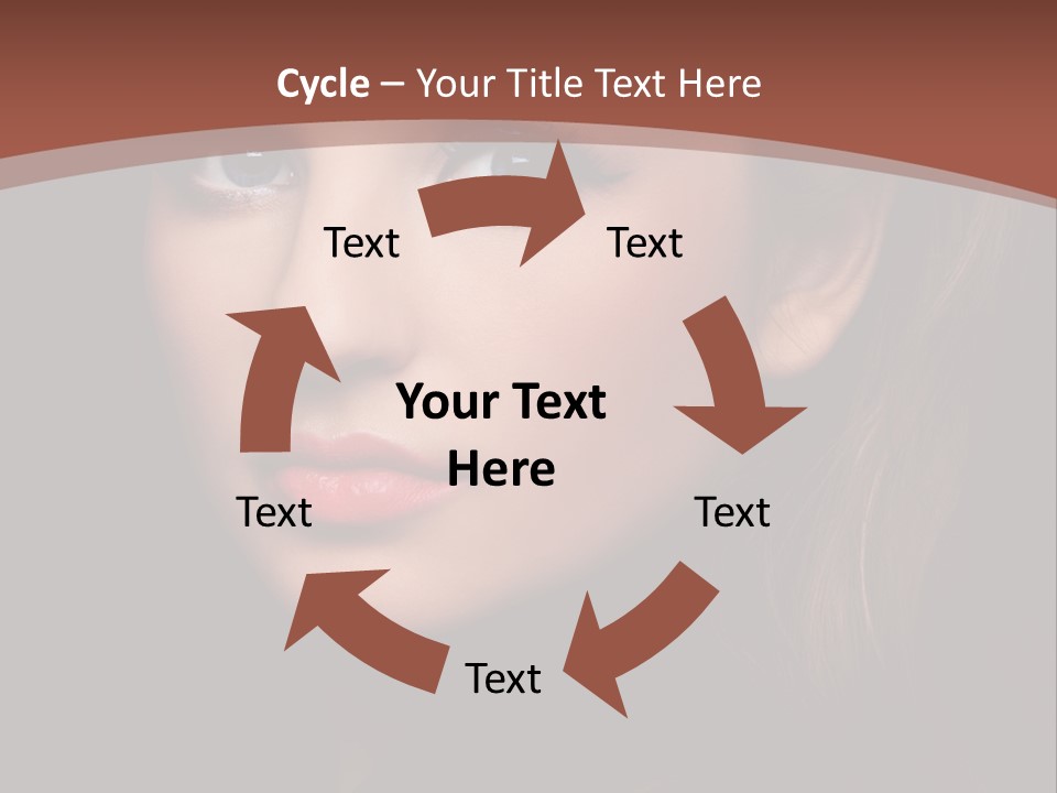 Glamorous Lovely Seductive PowerPoint Template