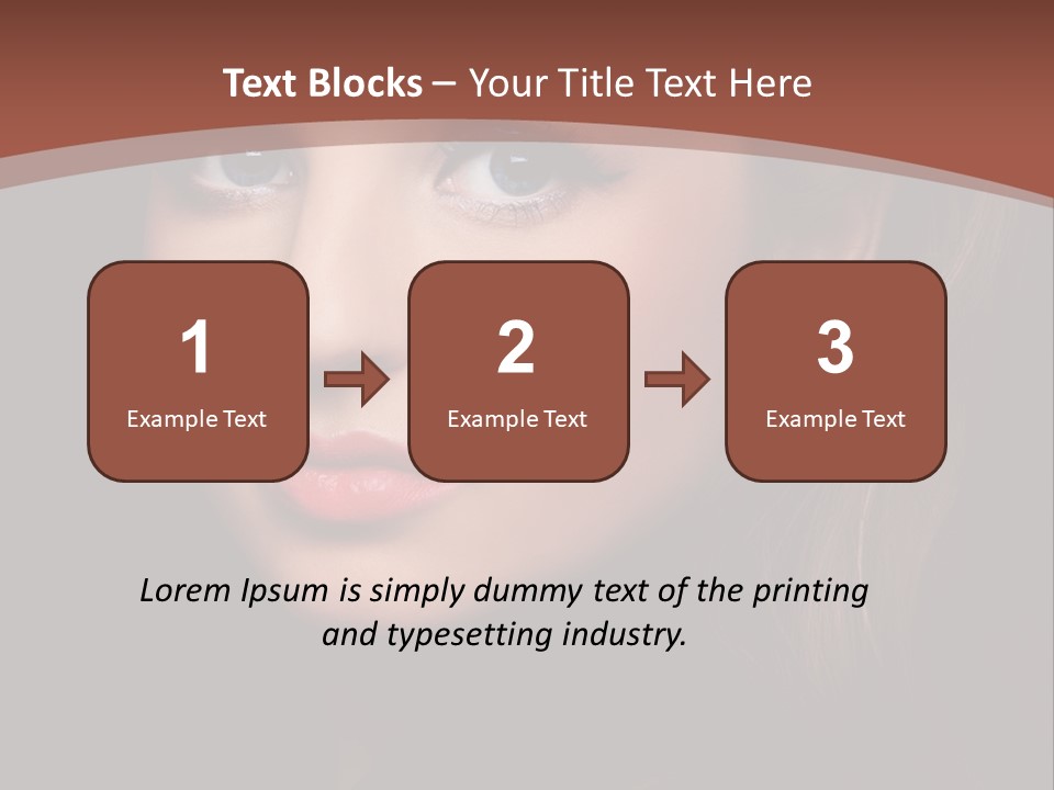 Glamorous Lovely Seductive PowerPoint Template