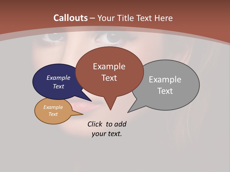 Glamorous Lovely Seductive PowerPoint Template