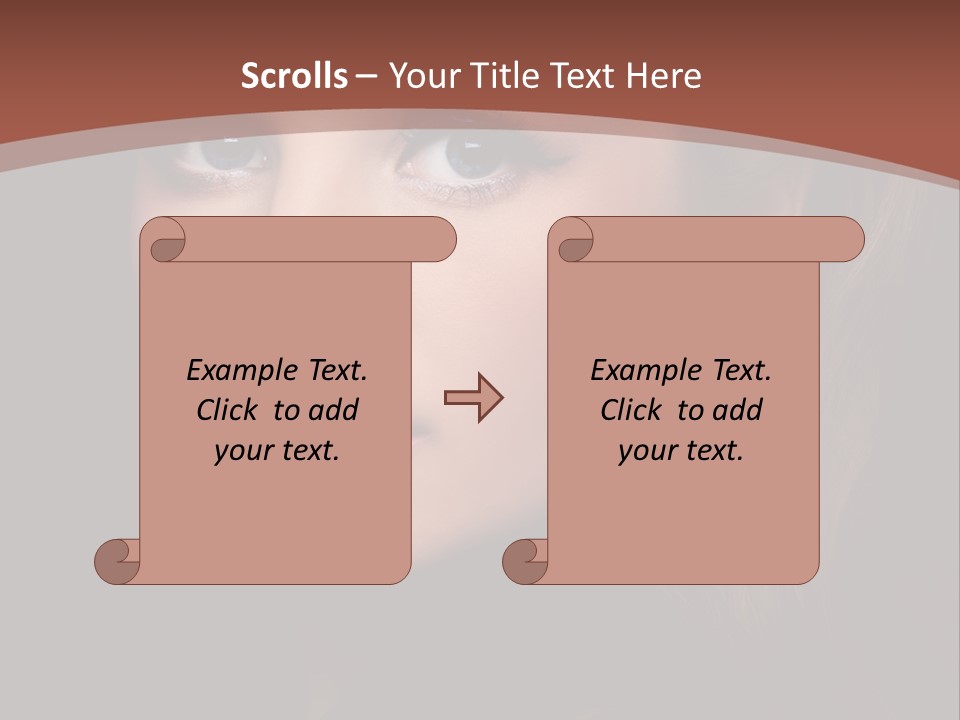 Glamorous Lovely Seductive PowerPoint Template