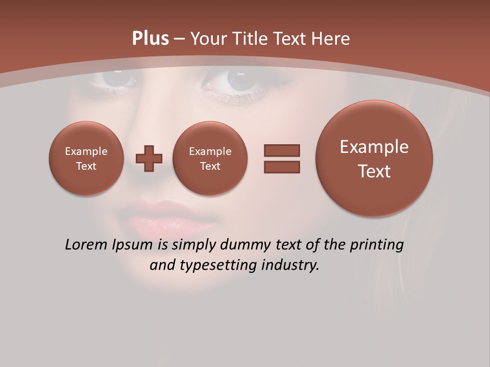 Glamorous Lovely Seductive PowerPoint Template