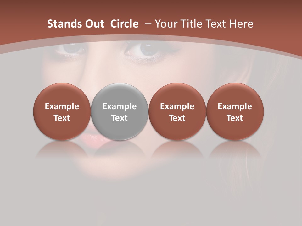 Glamorous Lovely Seductive PowerPoint Template