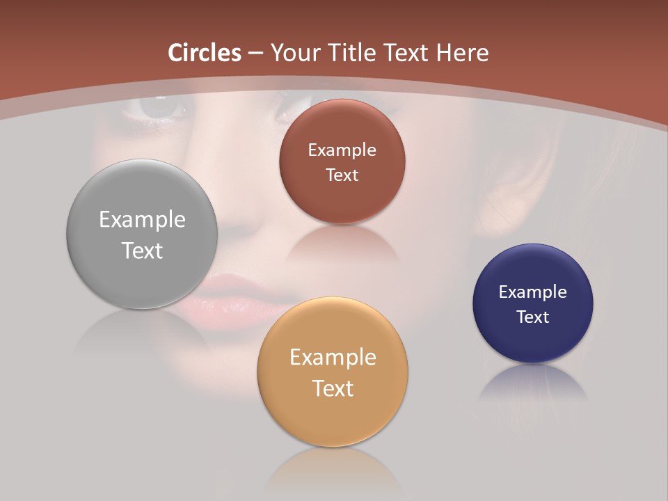 Glamorous Lovely Seductive PowerPoint Template