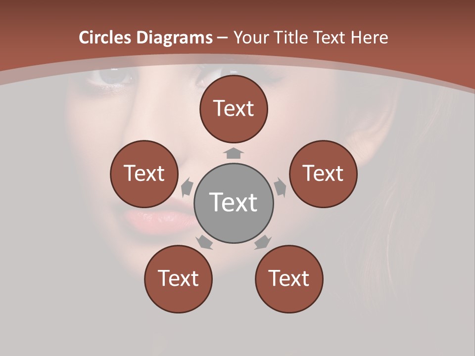 Glamorous Lovely Seductive PowerPoint Template