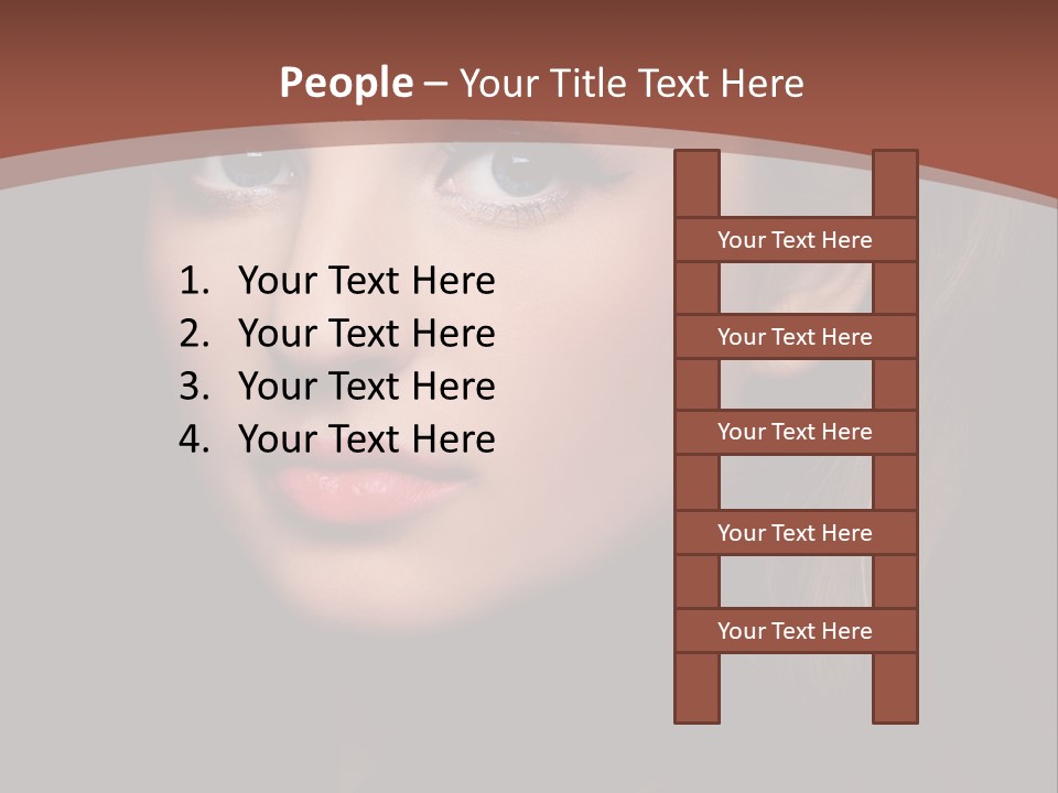 Glamorous Lovely Seductive PowerPoint Template