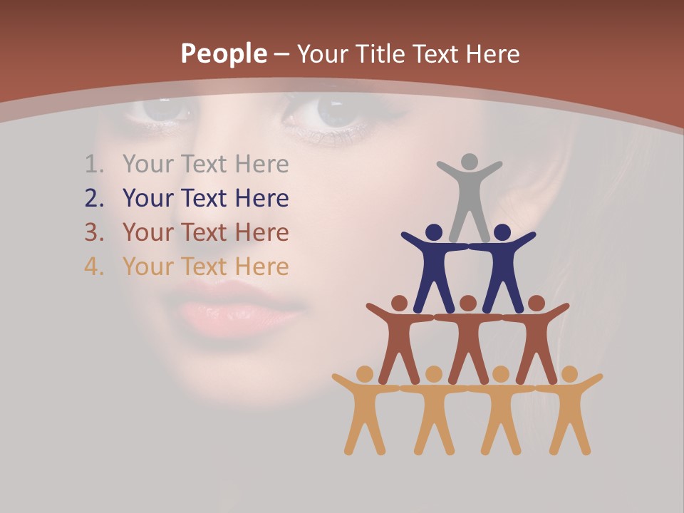 Glamorous Lovely Seductive PowerPoint Template