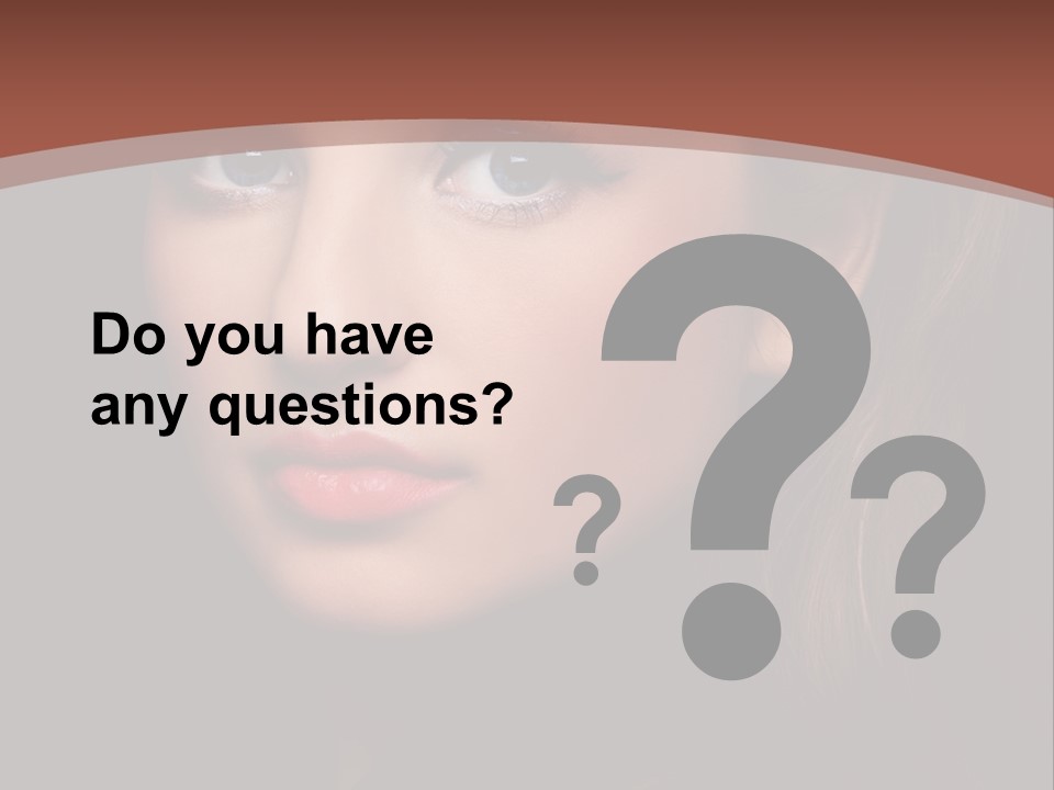 Glamorous Lovely Seductive PowerPoint Template