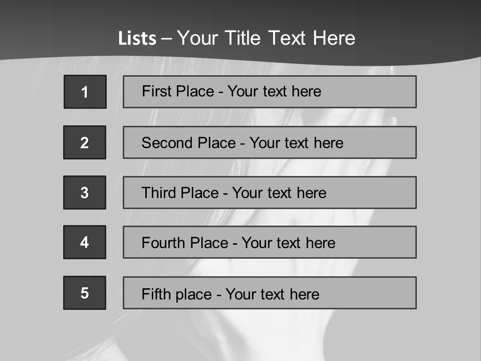 Women Photo People PowerPoint Template