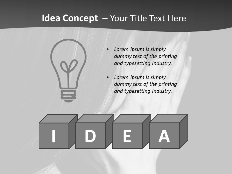 Women Photo People PowerPoint Template