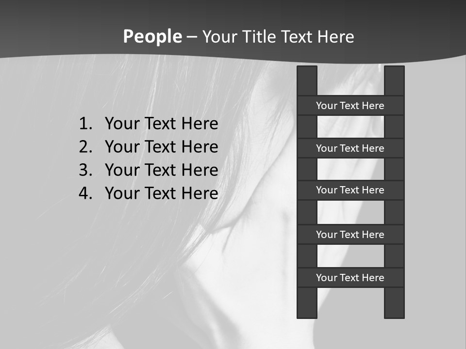 Women Photo People PowerPoint Template
