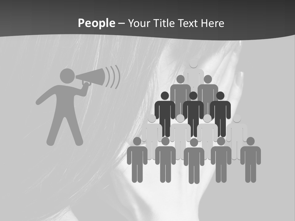 Women Photo People PowerPoint Template