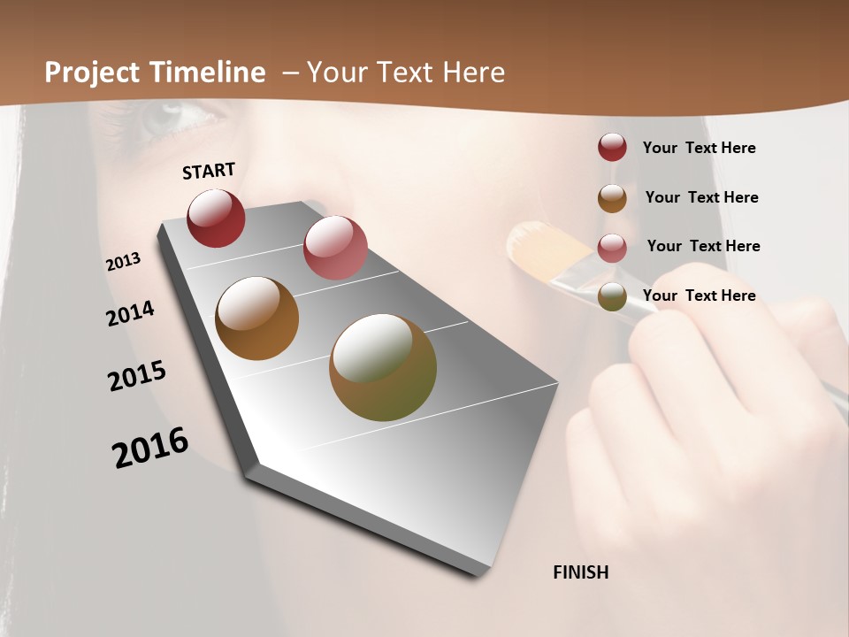 Sexy Complexion Studio PowerPoint Template