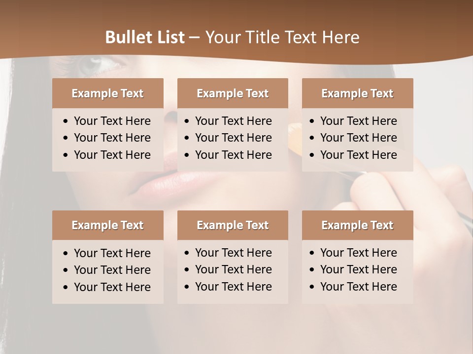 Sexy Complexion Studio PowerPoint Template