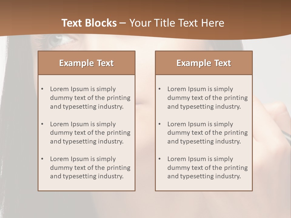 Sexy Complexion Studio PowerPoint Template