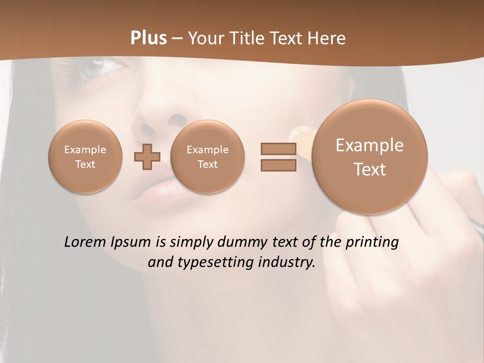 Sexy Complexion Studio PowerPoint Template