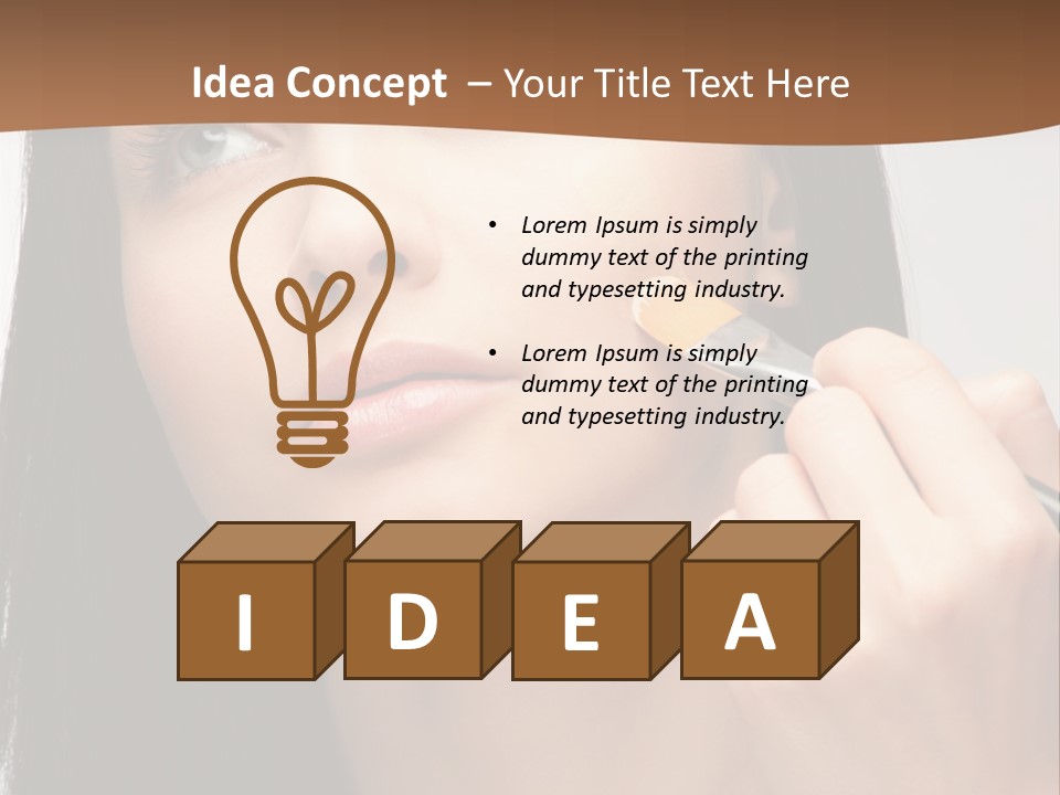 Sexy Complexion Studio PowerPoint Template