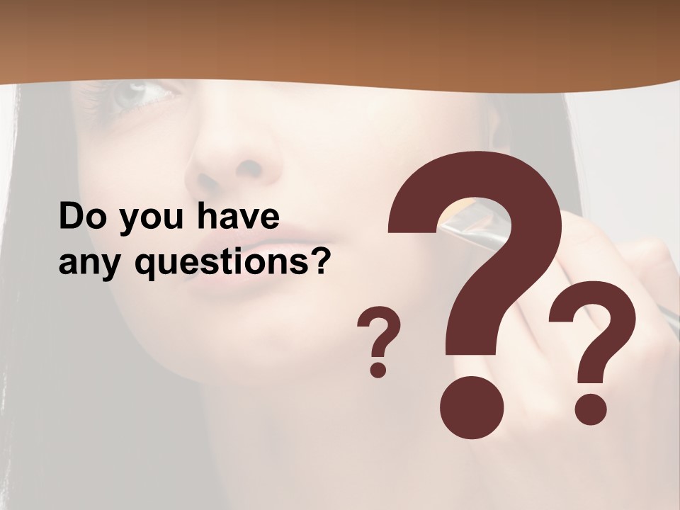 Sexy Complexion Studio PowerPoint Template