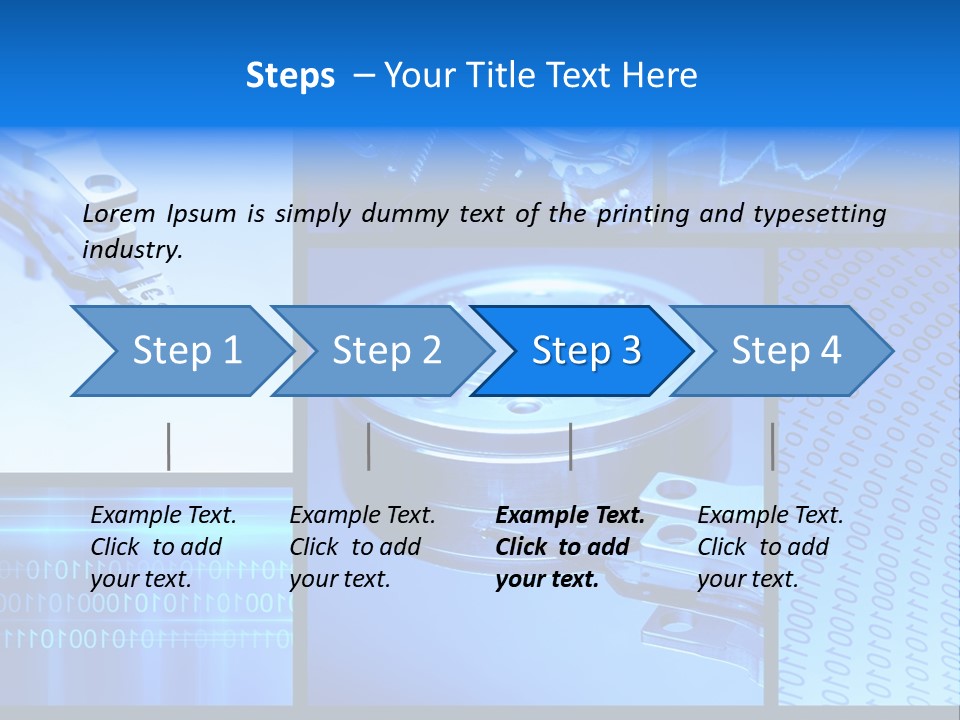 Cyberspace Science Network PowerPoint Template