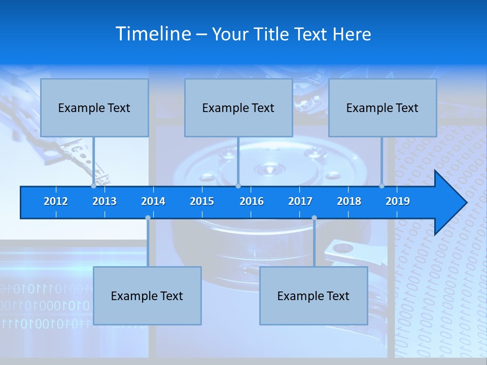 Cyberspace Science Network PowerPoint Template