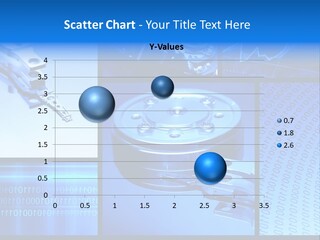 Cyberspace Science Network PowerPoint Template