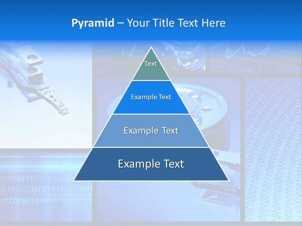 Cyberspace Science Network PowerPoint Template