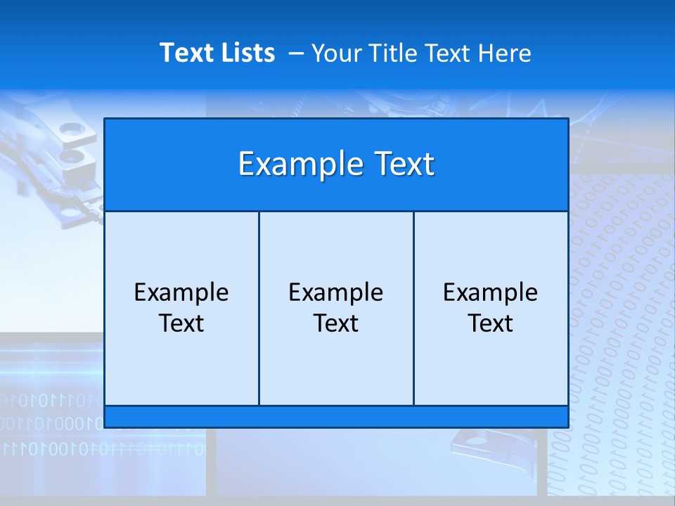 Cyberspace Science Network PowerPoint Template