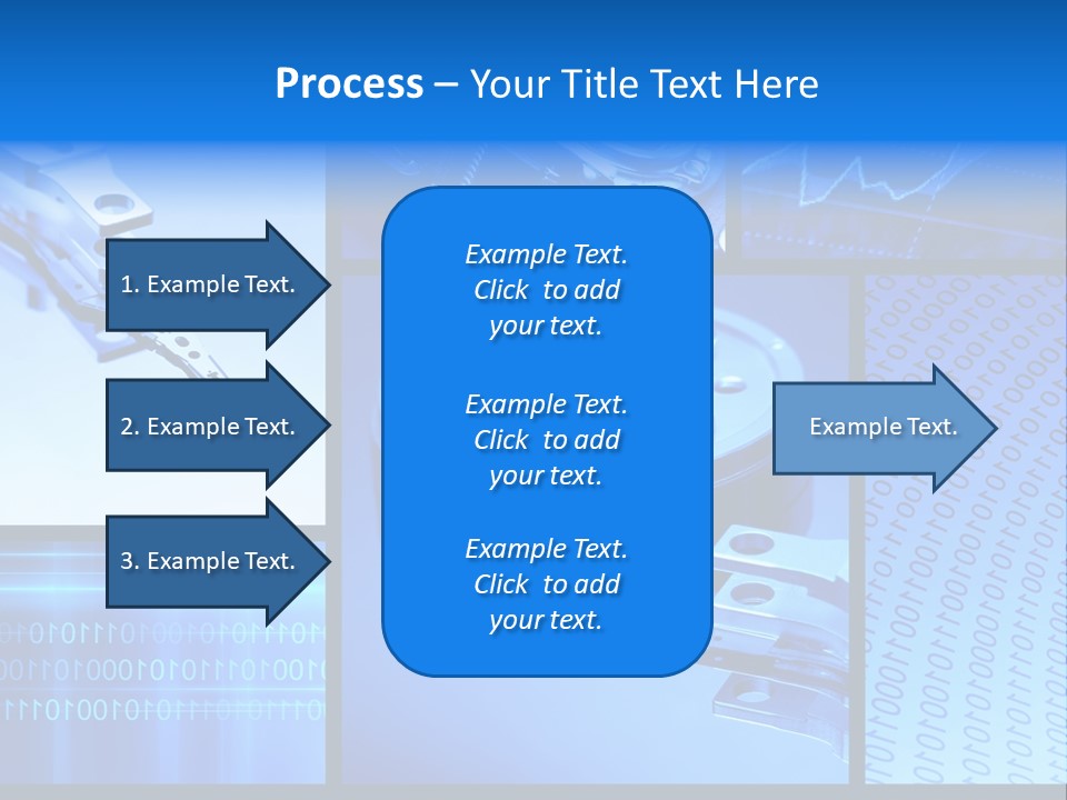 Cyberspace Science Network PowerPoint Template