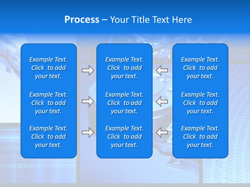 Cyberspace Science Network PowerPoint Template