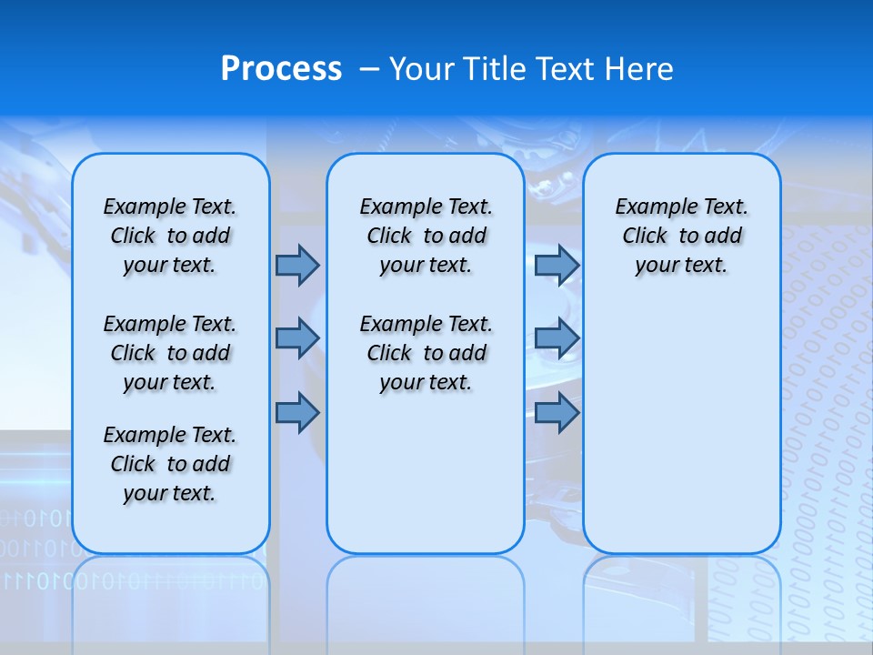 Cyberspace Science Network PowerPoint Template