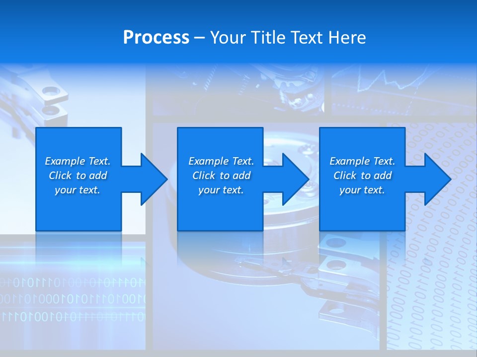 Cyberspace Science Network PowerPoint Template