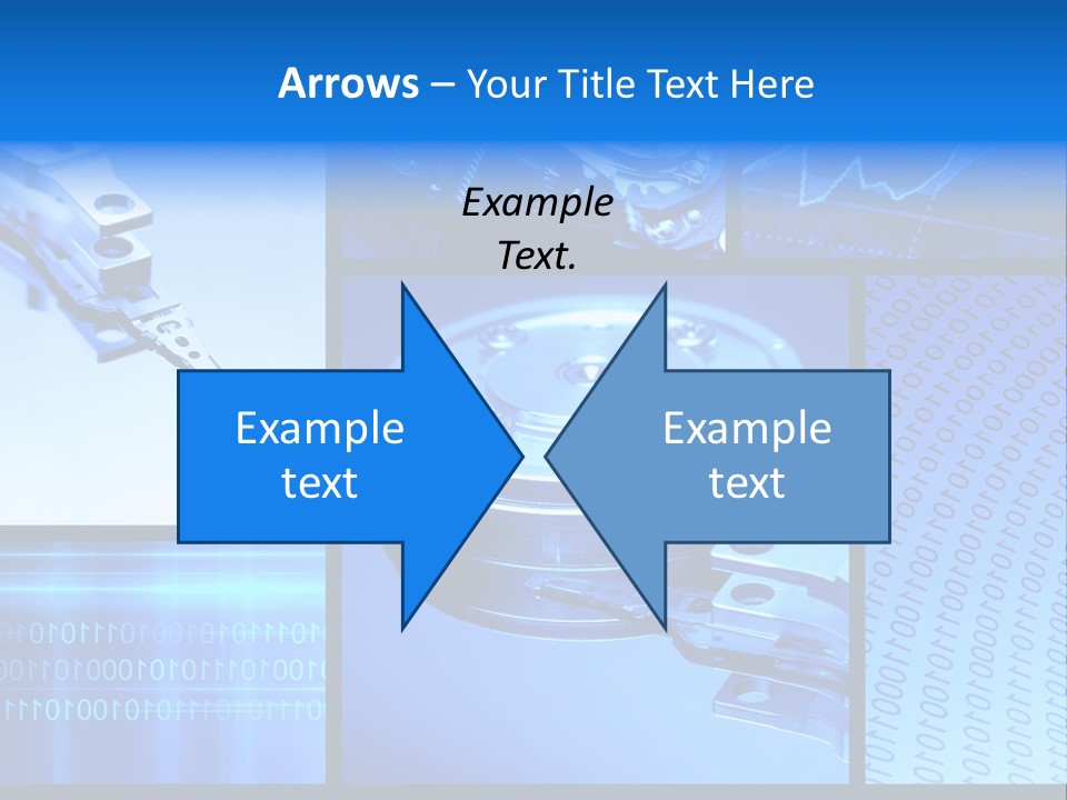 Cyberspace Science Network PowerPoint Template