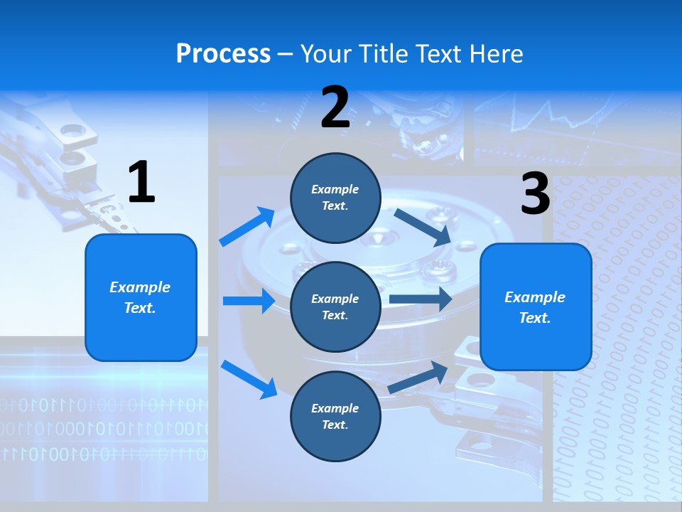 Cyberspace Science Network PowerPoint Template