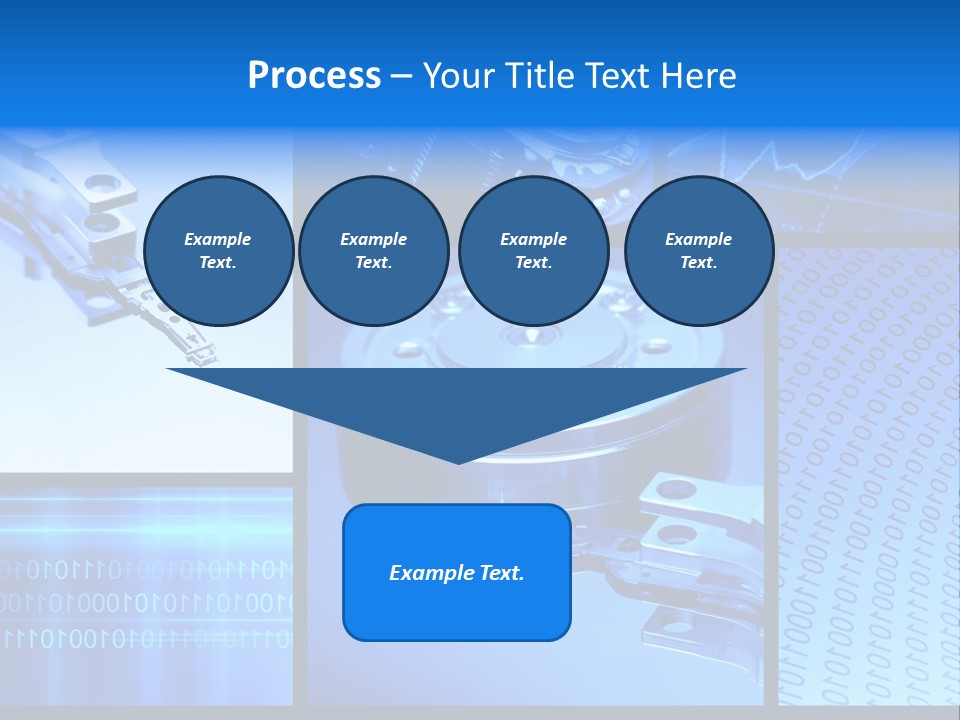 Cyberspace Science Network PowerPoint Template