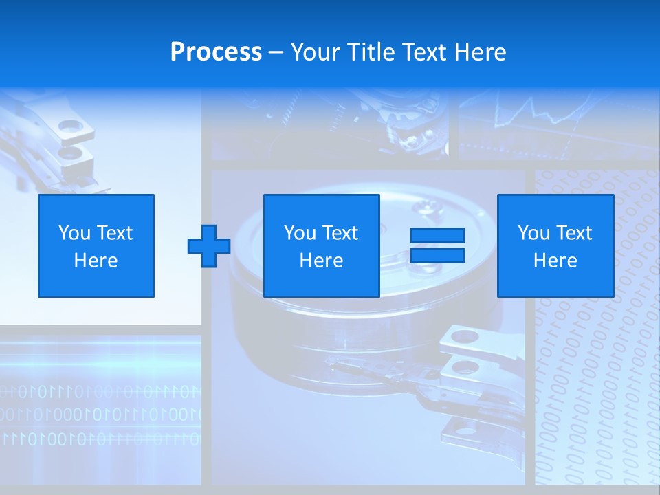 Cyberspace Science Network PowerPoint Template