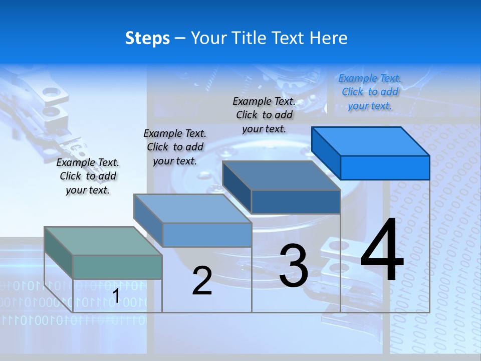 Cyberspace Science Network PowerPoint Template