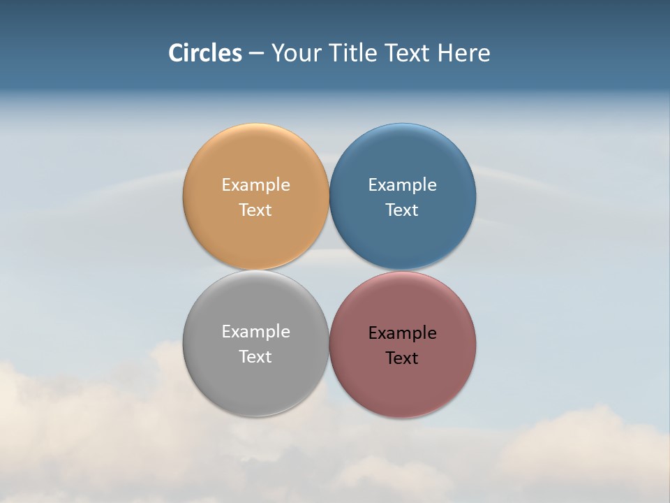 Landscape Lenticular Light PowerPoint Template