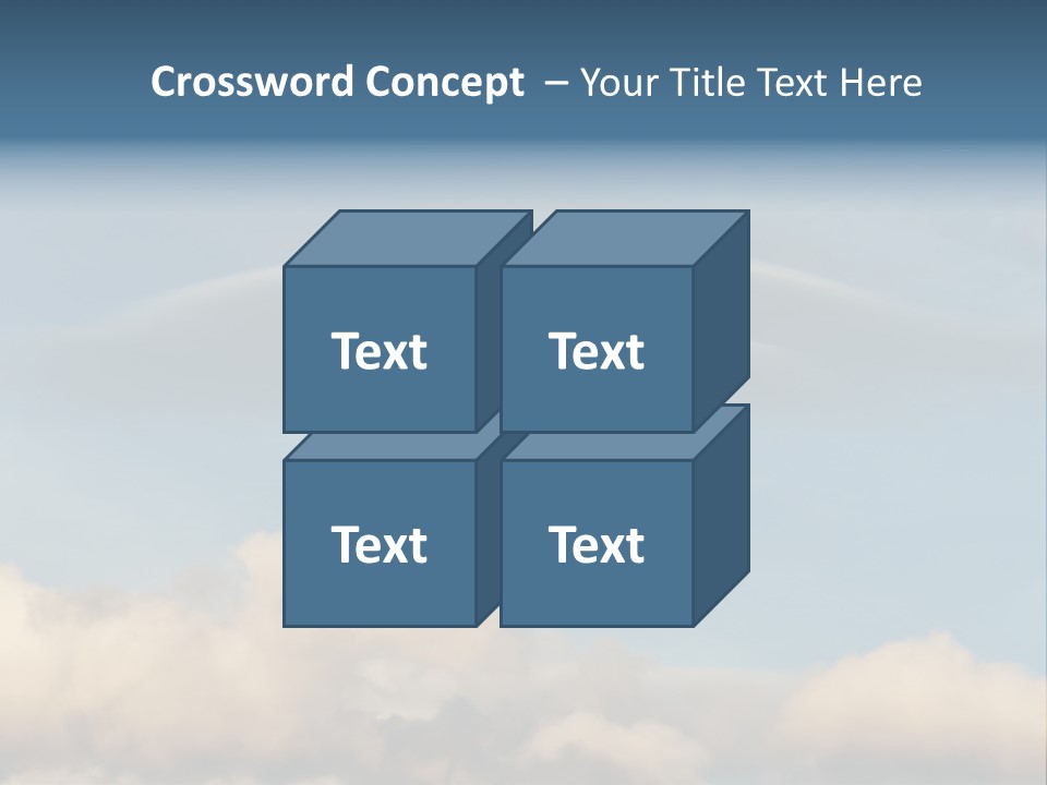 Landscape Lenticular Light PowerPoint Template