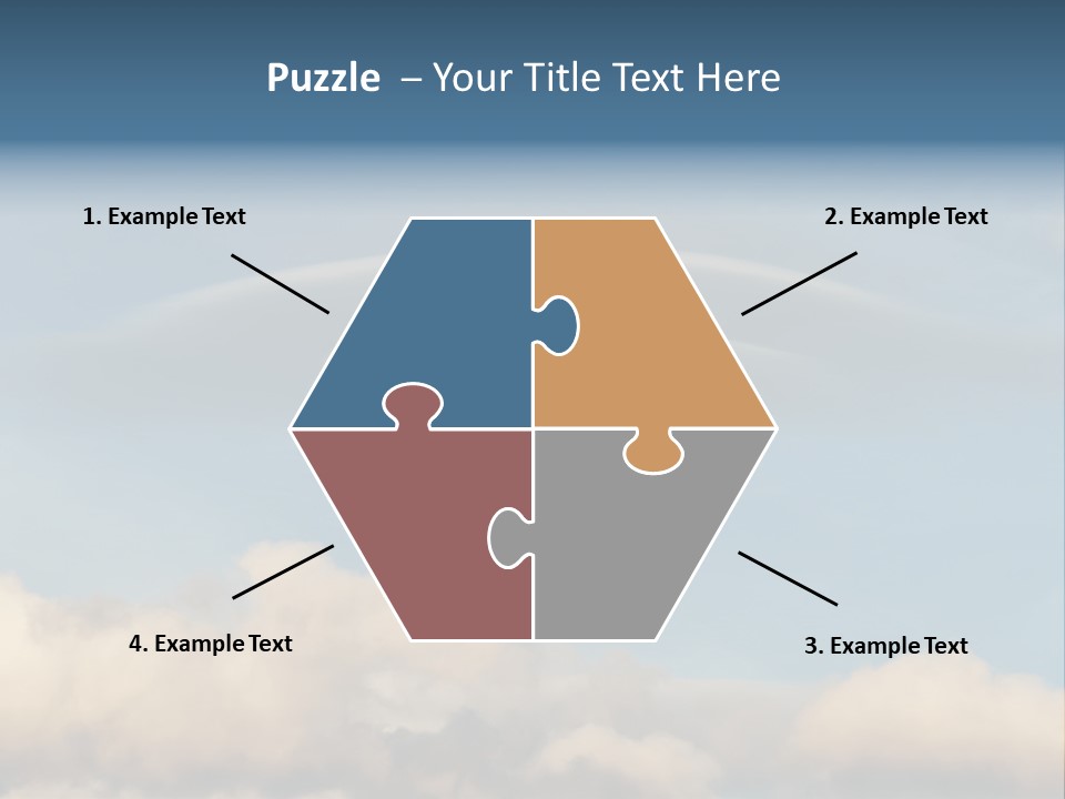 Landscape Lenticular Light PowerPoint Template