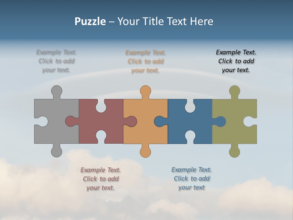 Landscape Lenticular Light PowerPoint Template