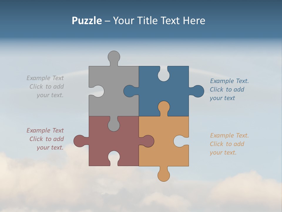 Landscape Lenticular Light PowerPoint Template