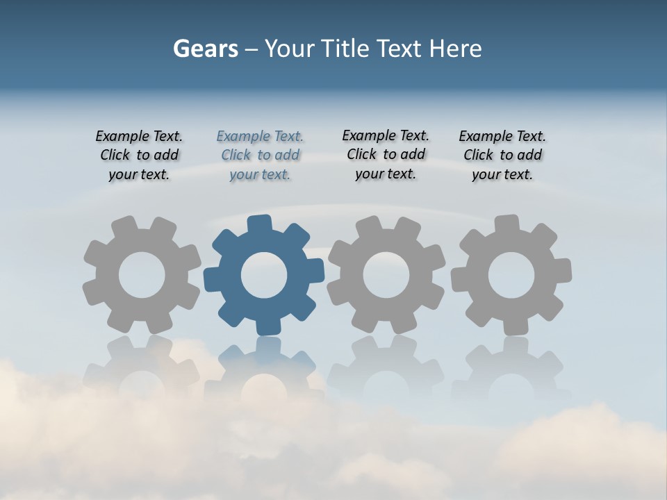 Landscape Lenticular Light PowerPoint Template