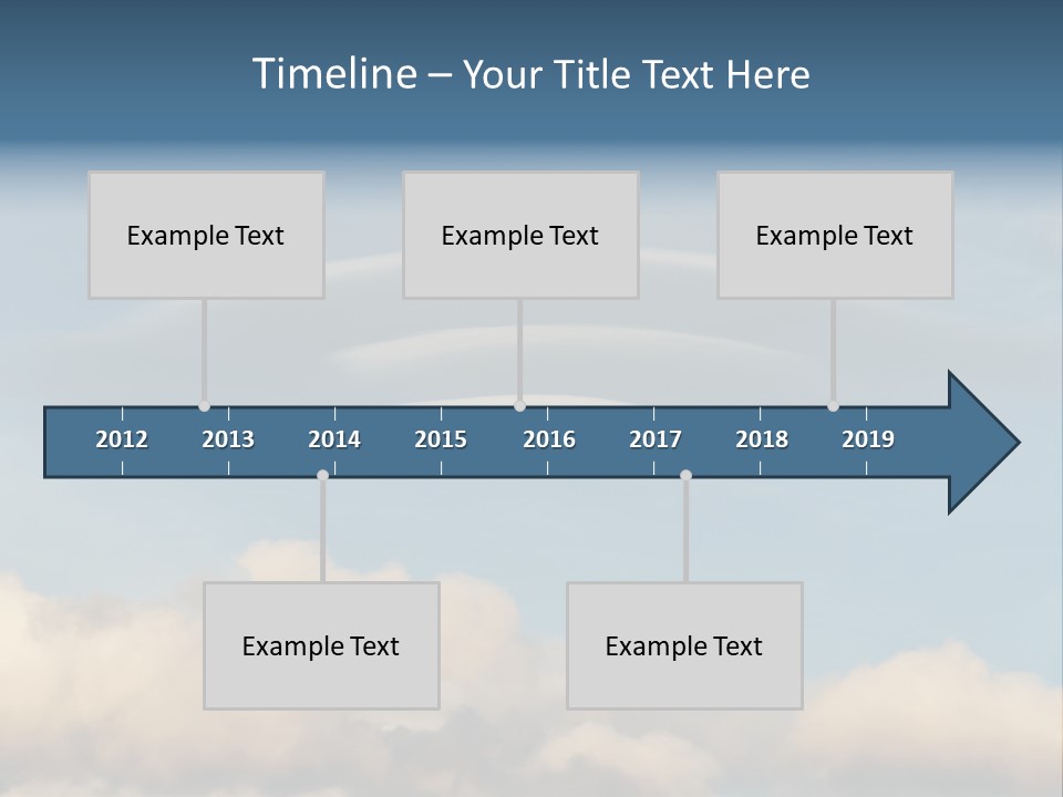 Landscape Lenticular Light PowerPoint Template