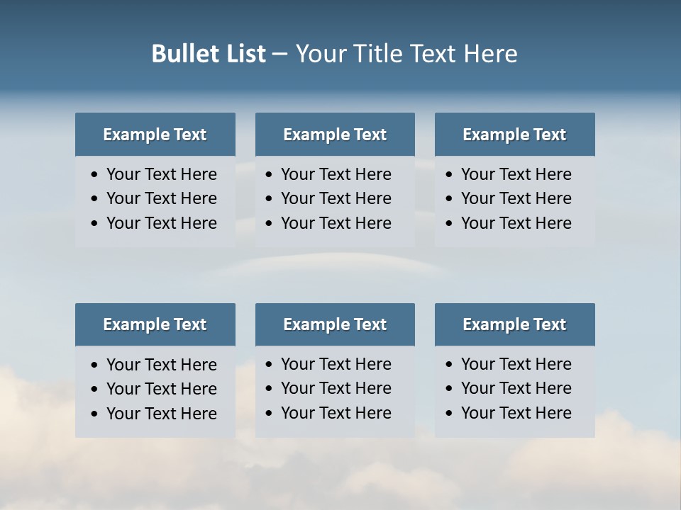 Landscape Lenticular Light PowerPoint Template