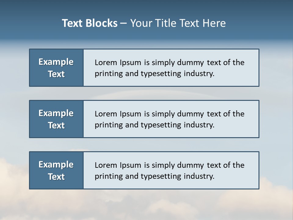 Landscape Lenticular Light PowerPoint Template